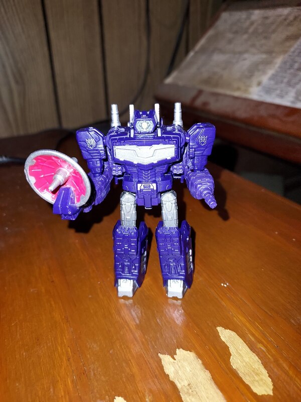 Transformers Legacy Core Shockwave In Hand Image  (3 of 7)